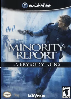 Minority Report - Everybody Runs box cover front